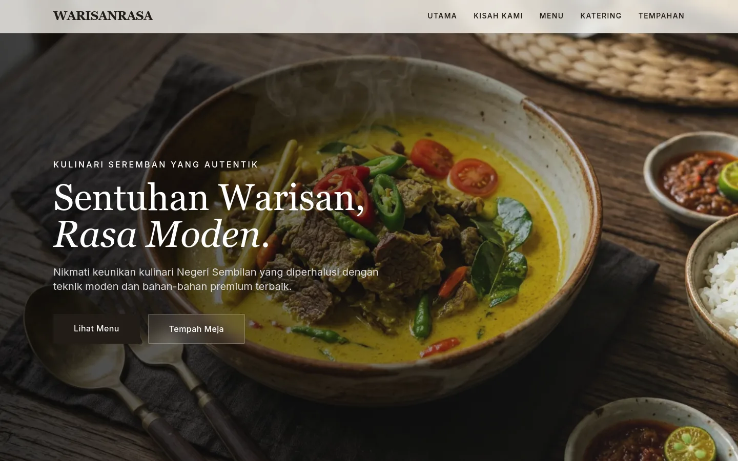Warisan Rasa Seremban Sentuhan website snapshot