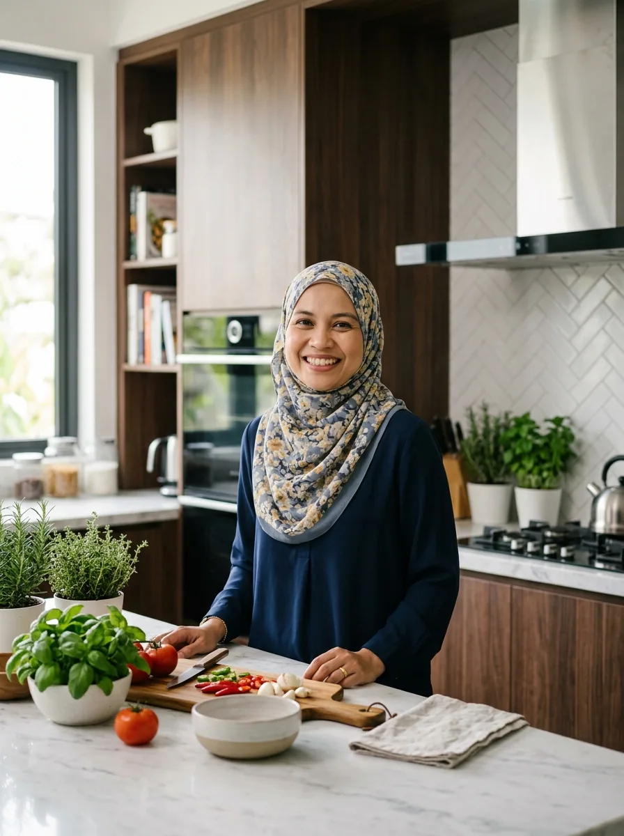 Contoh pelanggan menikmati Sambal Bara Rasa