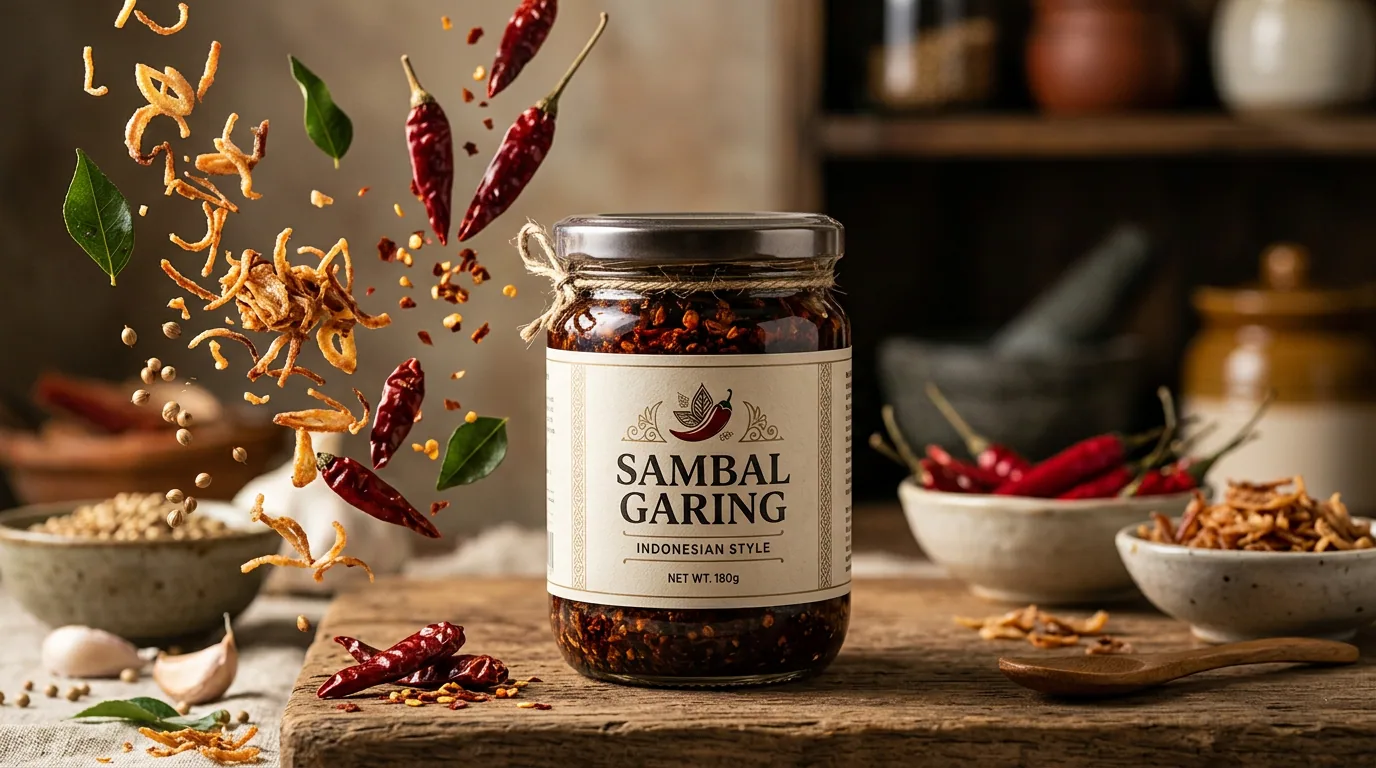 Tekstur Sambal Bilis Cili Padi Bara Rasa