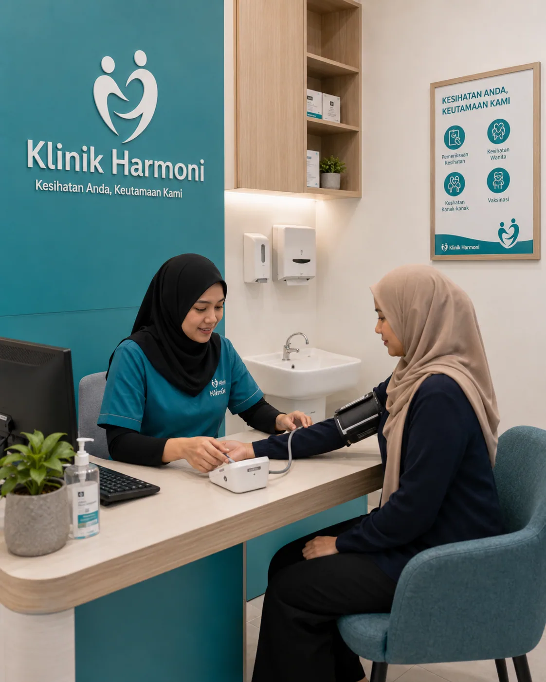 Pintu masuk Klinik Seri Murni Kajang