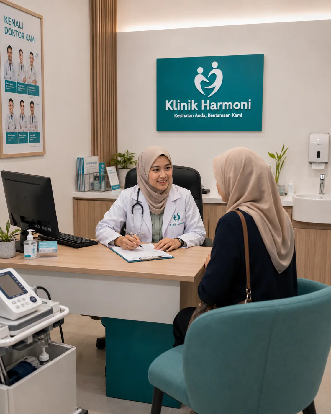 Ruang menunggu Klinik Seri Murni Kajang