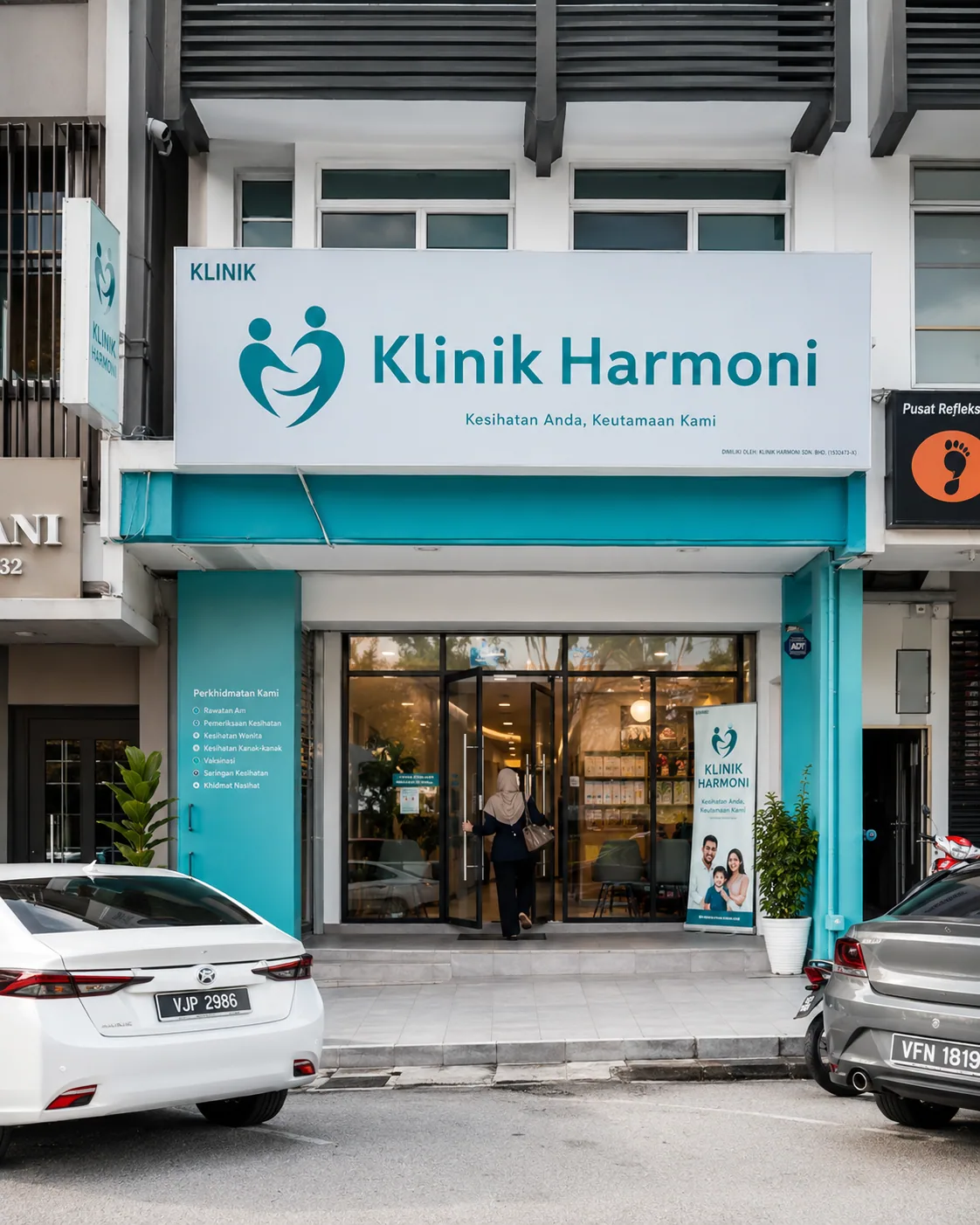 Peralatan pemeriksaan di Klinik Seri Murni Kajang