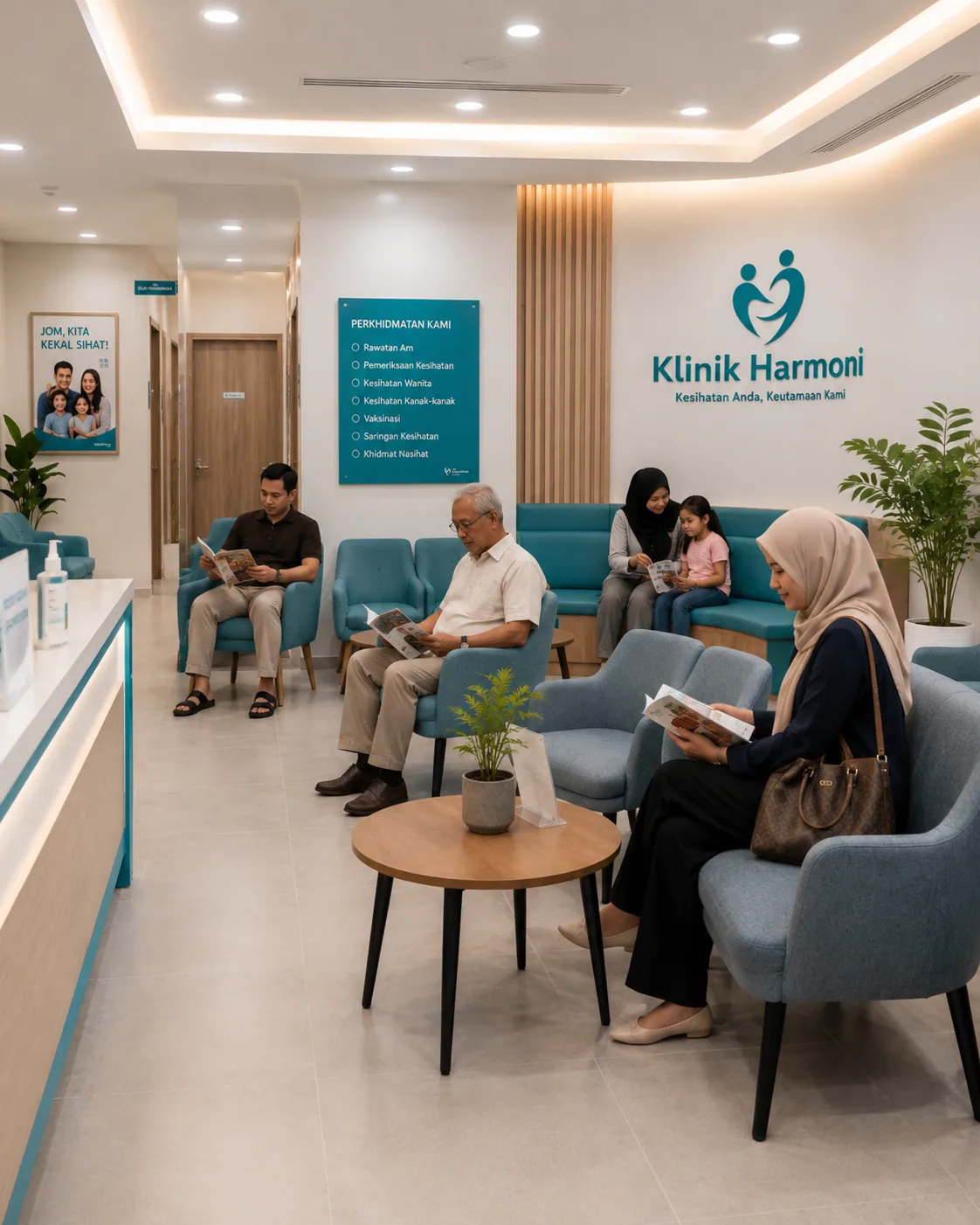 Sesi konsultasi di Klinik Seri Murni Kajang