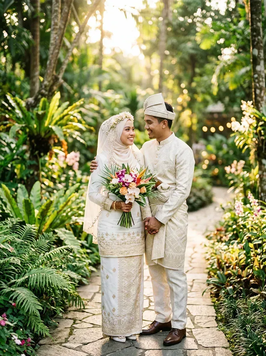 Potret editorial pasangan
